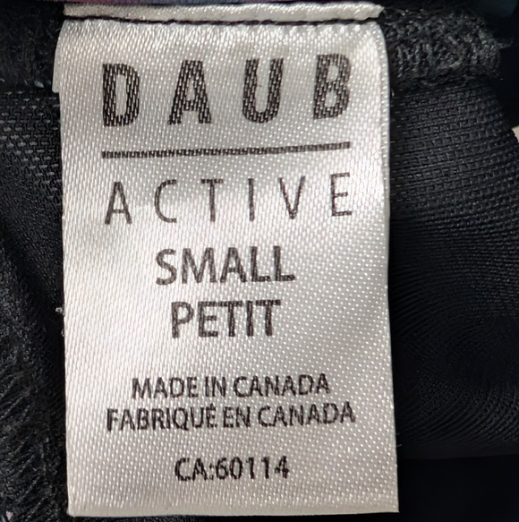 Daub + Design Mesh Back Sports Bra, Space Pattern - Picture 4 of 5